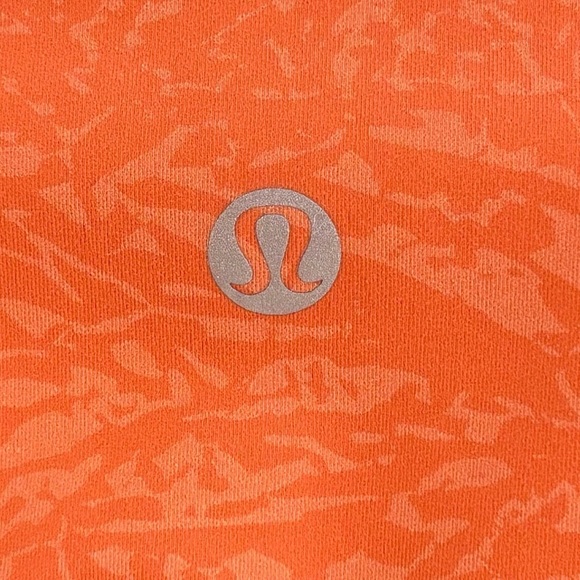 Lululemon Wunder Train High Rise Shorts 8" Size 4 In Crunch Warm Coral - Picture 3 of 6